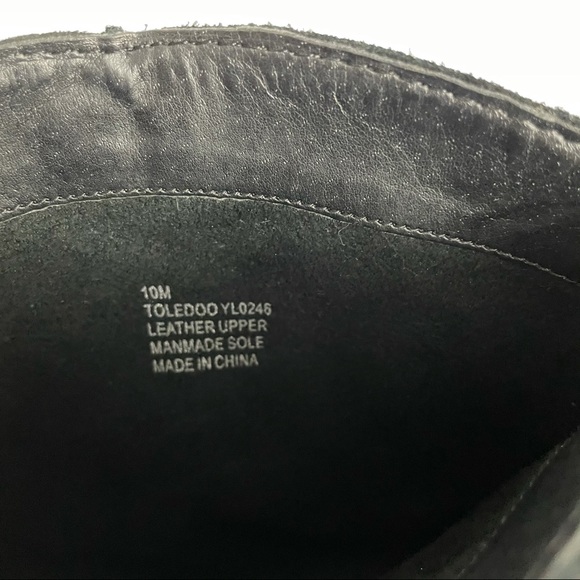 MIA Limited Toledoo Chelsea Black Suede Boot 10 - Picture 6 of 9
